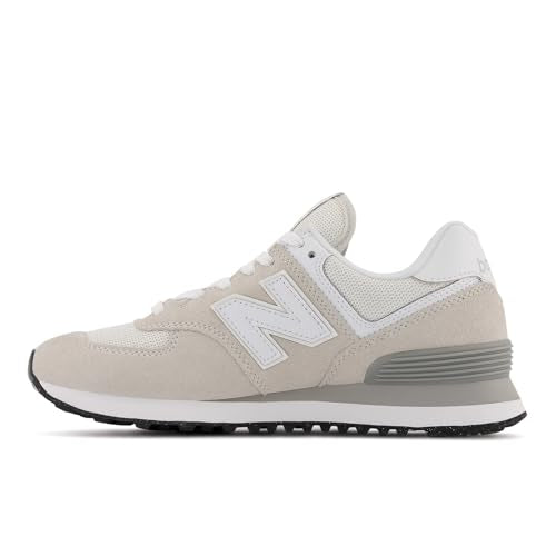 New Balance Women's 574 Core Sneaker, Nimbus Cloud/NB White, 85 B