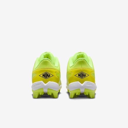 Nike Diamond Clutch Big Kids' Baseball Cleats (Volt Ice/Sonic Yellow/Life Lime/Black) Size 5