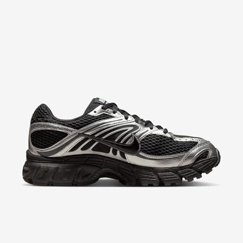 Nike Womens Air Max Moto 2K with Reflective Accents Black/Black/Metallic Silver/Anthracite 7.5 Medium