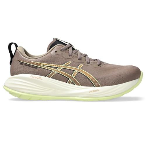 ASICS Men's Gel-Cumulus 27 Running Shoes, 9.5, Taupe Grey/Black