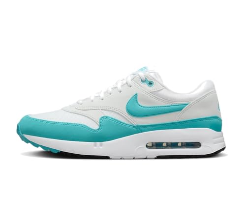 Nike Air Max 1 '86 OG G Men's Golf Shoes (DV1403-117, White/Pure Platinum/Black/Dusty Cactus) Size 11