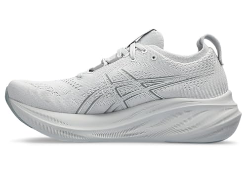 ASICS Men's Gel-Nimbus 26 Running Shoes, 13, Concrete/Pure Silver