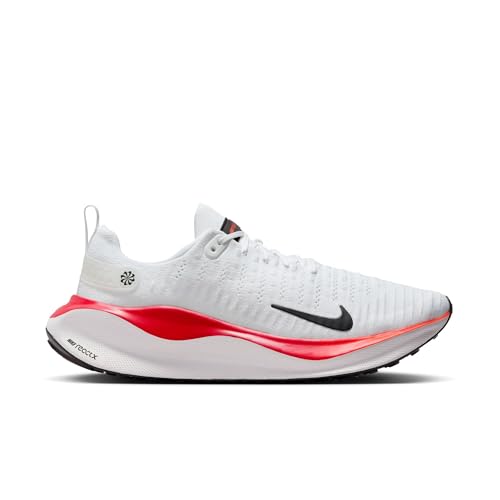 Nike Reactx Infinity Run 4 - Men's (DR2665-104, Black/Red/White) Size 8