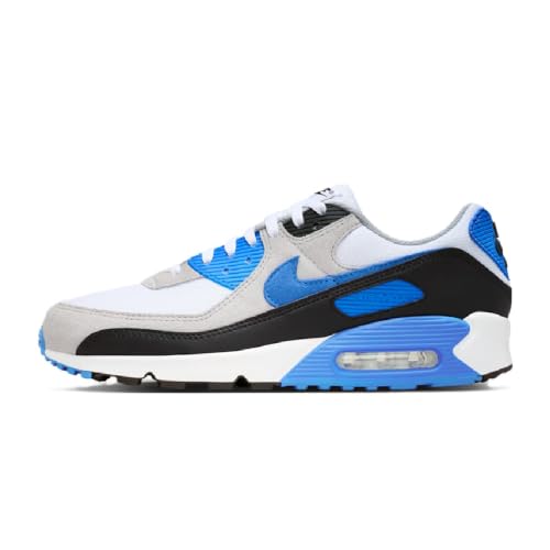 Nike Air Max 90 - Men's (Blue Crystal/Light Smoke Grey/White) Size 10