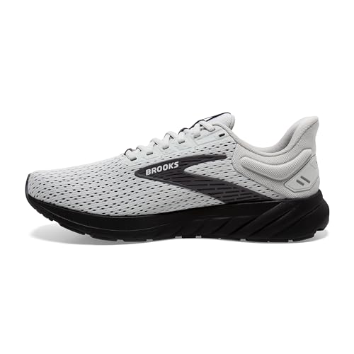 Brooks Men’s Anthem 6 Neutral Running Shoe - Grey/Blackened Pearl/Grey - 8.5 Medium