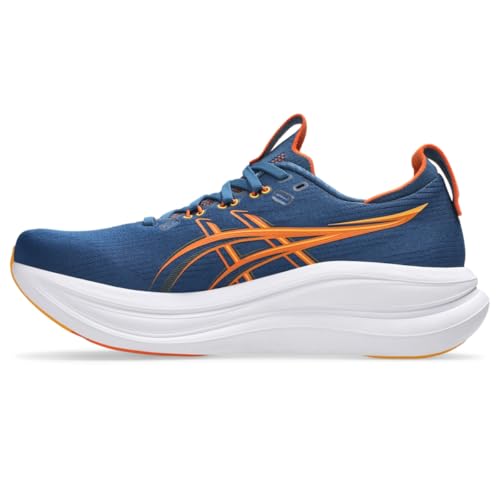 ASICS Men's Gel-Nimbus 28 Running Shoes, 11, Twilight Blue/ANZU