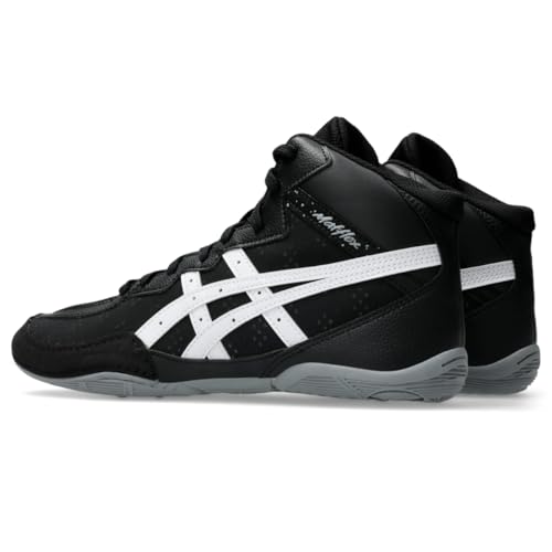 ASICS Men's Matflex 8 Wrestling Shoes, 8, Black/White
