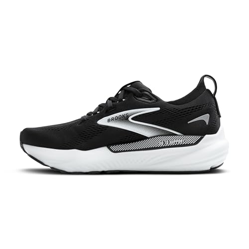 Brooks Men’s Glycerin GTS 22 Supportive Running Shoe - Black/Grey/White - 13 Medium