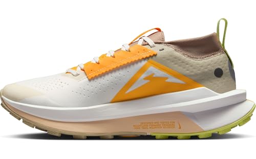 Nike Zegama 2 Women's Trail Running Shoes (FD5191-005, Summit White/Laser Orange/Total Orange/Black) Size 8.5