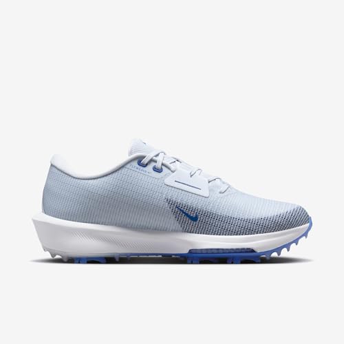 Nike Infinity Tour 2 Golf Shoes (FD0217-001, Football Grey/Game Royal/Photo Blue) Size 11.5