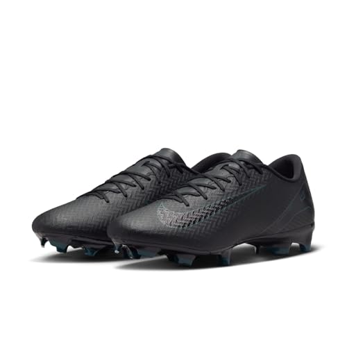 Nike Men Zoom Vapor 16 Academy Fg/Mg Sneaker, Black Black Deep Jungle, 9 US
