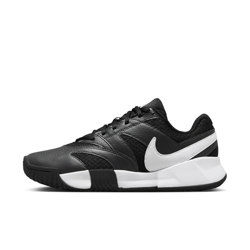 Nike Court Lite 4 Women's Clay Court Tennis Shoe FJ2318, Black/White/Anthracite, 39 EU
