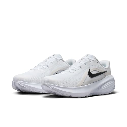 Nike Men's Downshifter 14 Wide, White/Black-Platinum Tint-Anthracite, 10.5