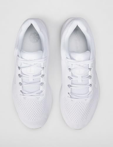 Nike Men's Winflo 11 Road Running Shoes, White/White-Photon Dust, 9