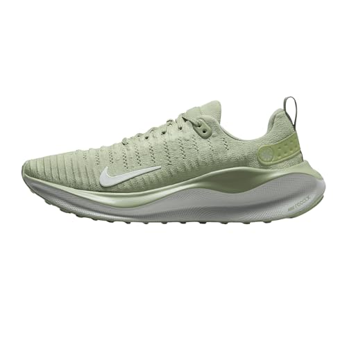 Men's Nike InfinityRN 4 (300 - Oil Green/Light Silver-Jade Horizon)
