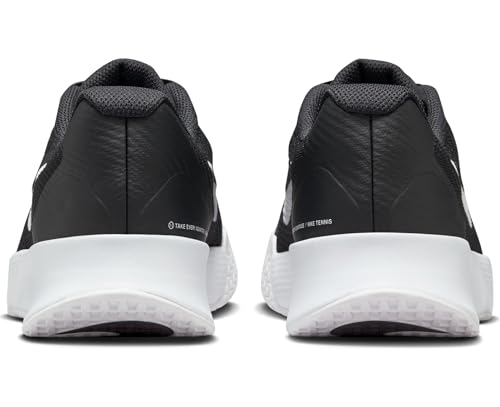 Nike Women's Vapor Lite 3 Hard Court Tennis Shoes, Black/White, 9.5
