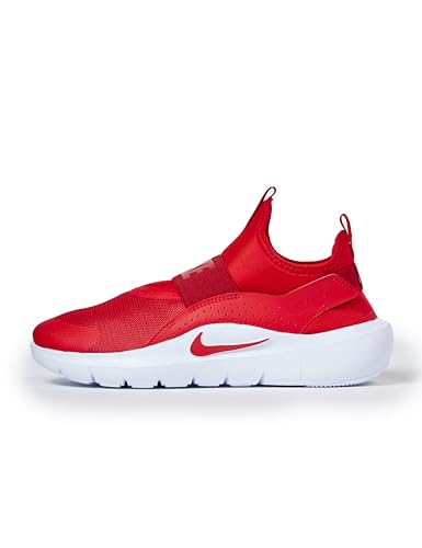 Nike Big Kid's Flex Runner 4 Running Shoe, University Red/University Red, 7Y