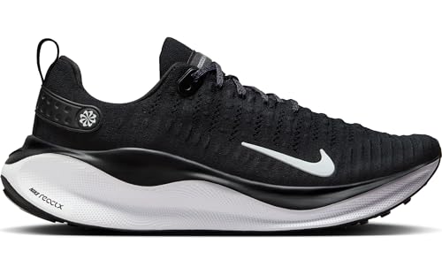 Nike InfinityRN 4 Men's Road Running Shoes (Extra Wide) (FN0881-001, Black/White) Size 9