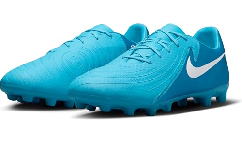 Nike Phantom Gx Academy Df Fg/Mg, Men's Sneaker, Blue Fury White, 11.5 US