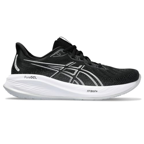 ASICS Men's Gel-Cumulus 26 Running Shoe, 12.5, Black/Concrete