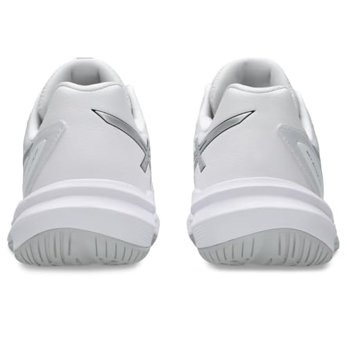 ASICS Unisex Sky Elite FlyteFoam 3 Volleyball Shoes, 14M / 15.5W, White/Pure Silver