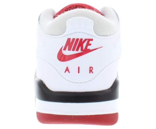 Nike Air Jordan 4 RM Big Kids' Shoes (FQ7938-102, White/Black/Neutral Grey/Varsity Red) Size 7 Big Kid