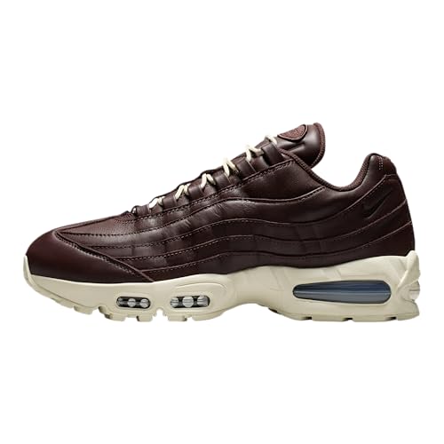 Nike Air Max 95 Big Bubble Leather Men's Shoes (Baroque Brown/Baroque Brown/Black/Coconut Milk) Size 9.5