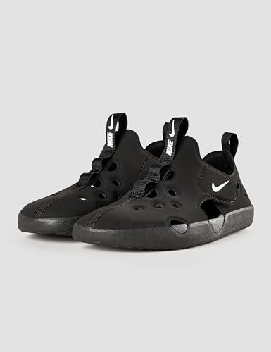 Nike Little Kids Sunray Protect 4 Sandals, Black/White-Anthracite, 12C