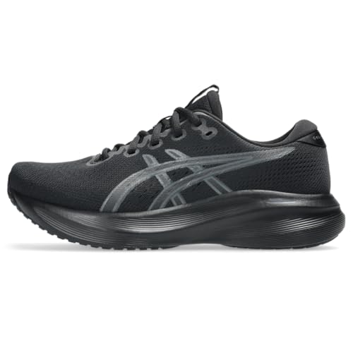ASICS Women's Gel-Excite 11 Running Shoes, 8, Black/Carrier Grey