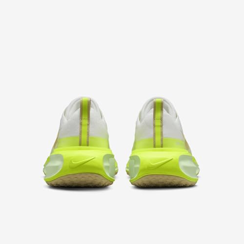 Nike Invincible 3 Men's Road Running Shoes (DR2615-104, White/Volt/Sail/Team Gold) Size 7
