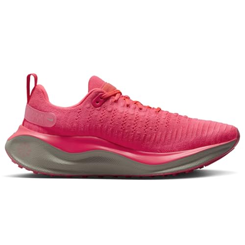 Nike InfinityRN 4 Women's Road Running Shoes (DR2670-602, Hot Punch/Black/Aster Pink/Light Iron Ore) Size 6.5