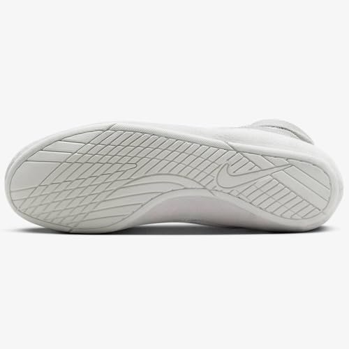Nike SpeedSweep 7 Men's Wrestling Shoes (366683-100, White/Metallic Silver/Metallic Silver) Size 6.5