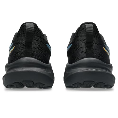 ASICS Kid's GT-1000 14 GS Running Shoes, 5.5, Black/YAMABUKI