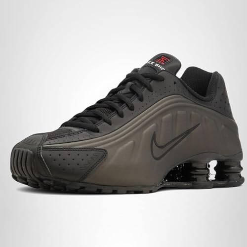 Shox R4 Black Bright Crimson