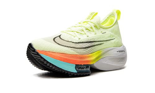 Nike Women's Air Zoom Alphafly Next% Flyknit, Barely Volt/Hyper Orange/Volt/, 8