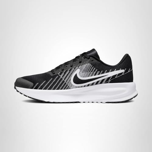 Nike Men's Run Defy Road Running Shoes, Black/White, 9.5