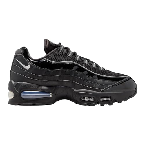 Womens Nike Air Max 95 Big Bubble 'Black/Metallic Silver'