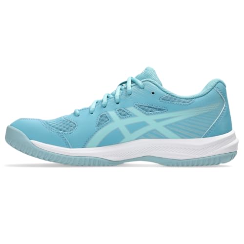 ASICS Men's Upcourt 6 Volleyball Shoes, 10, Stillwater/Ocean Decay