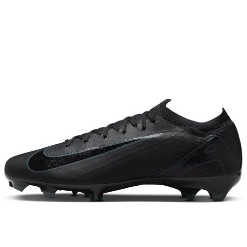 Nike Men's Zm Vapor 16 Pro FgFootball Shoe, Black Black Deep Jungle, 9.5 US