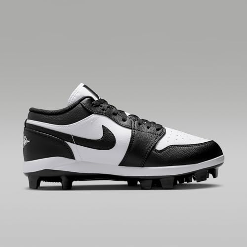 Jordan 1 Retro MCS Low Men's Baseball Cleats (White/Black/Black) Size 9