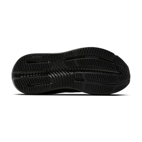 Brooks Men’s Ghost Max 4 Neutral Running & Walking Shoe - Black/Black/Ebony - 11.5 Wide