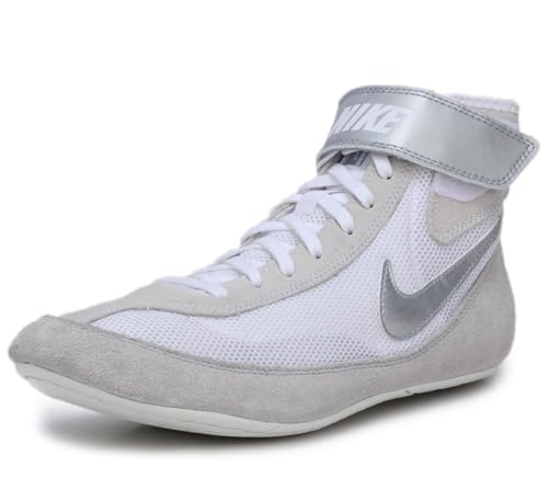 Nike Speedsweep VII Wrestling Boots White/Silver