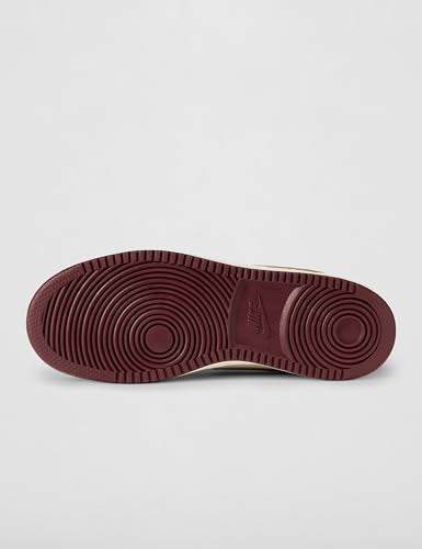 Nike Women's Court Vision Lo Shoes, Sail/Metallic Gold-Red Sepia, 8