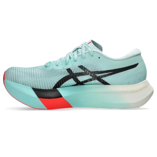ASICS Unisex METASPEED Sky Running Shoes, 4M / 5.5W, Illuminate Mint/Black