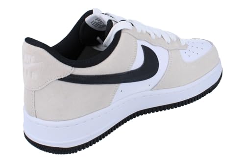 Nike Air Force 1 '07 LV8 Men's Shoes (IB6388-100, White/Black/White) Size 10