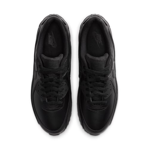Nike Air Max 90, Men's Running Shoes, Black, 8 US