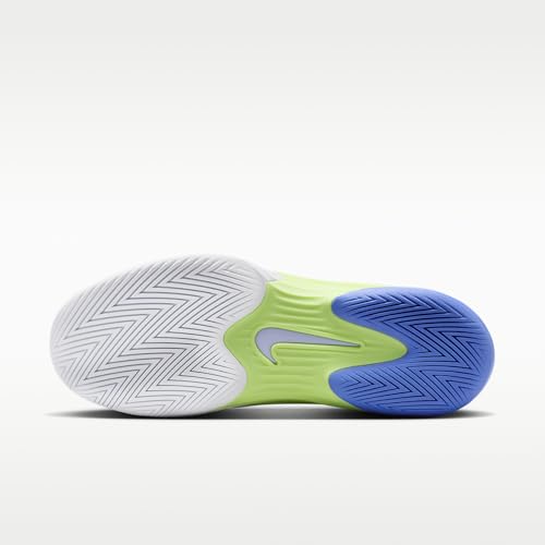 Nike Vapor 12 Women's Hard Court Tennis Shoes (Light Liquid Lime/White/Volt Tint/Sapphire) Size 9