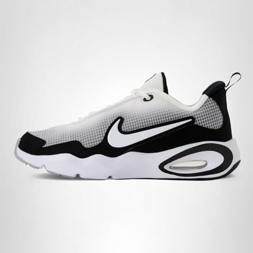 Nike Big Kid's Air Max Nova Shoes, White/White-Black-Wolf Grey, 7Y
