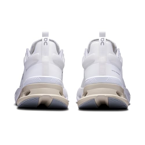 On Womens, Cloudnova X White/Glacier 7 Medium