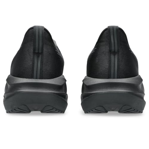 ASICS Men's NOVABLAST 5 Running Shoes, 9.5, Black/Carrier Grey